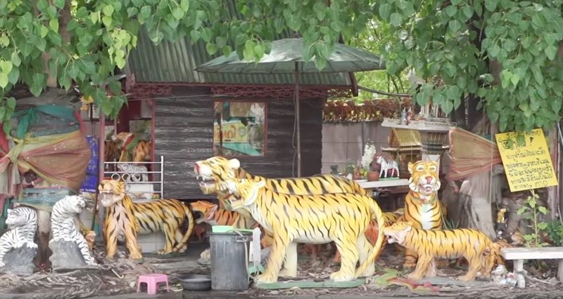 สถานที่ขอหวย ศาลปู่เสือสมิงพราย 2566